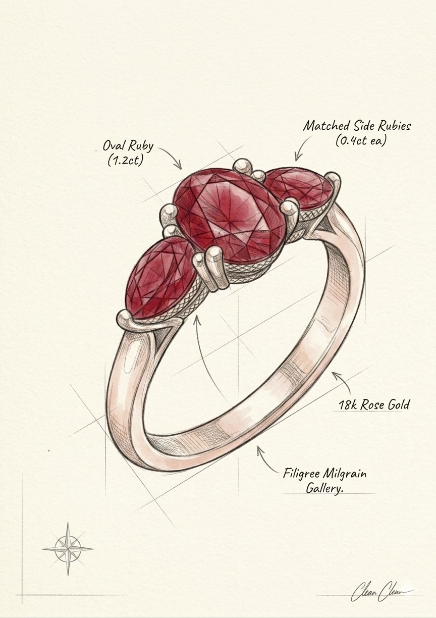 Boceto del Anillo